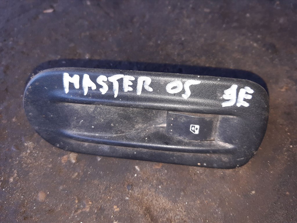 Renault Master 03-10 Jobb Elsõ Ablakemelõ Kapcsoló 8200206603 1. kép