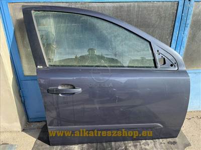 Opel Astra H jobb első ajtó faceliftes. Kocka, szögletes csatlakozás - sötétkék