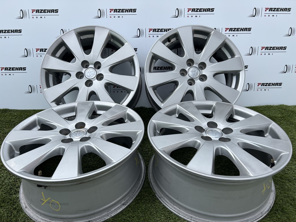 5x100 17" Toyota gyári alufelni 7Jx17h2 ET45 1. kép