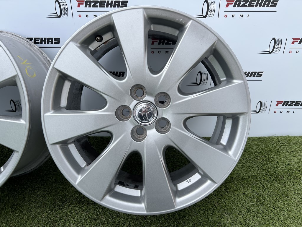 5x100 17" Toyota gyári alufelni 7Jx17h2 ET45 5. kép