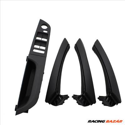 BMW E90 / E91 ajtóbehúzó + kapcsoló konzol Szett Fekete