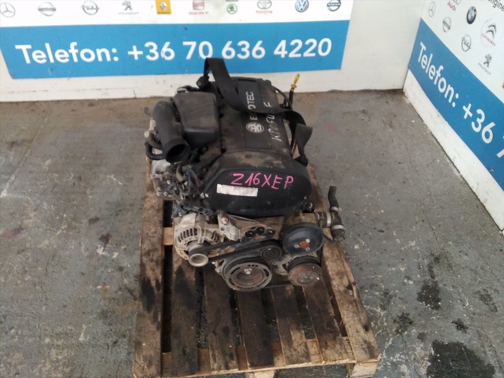 OPEL 1,6B, Z16XEP bontott motor  3. kép