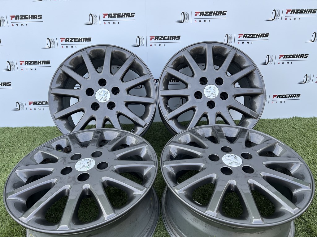 5x108 16" Peugeot gyári alufelni 7Jx16h2 ET39 1. kép