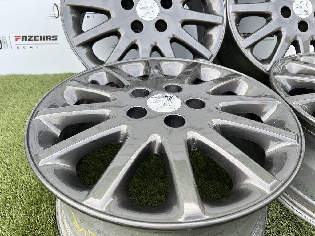 5x108 16" Peugeot gyári alufelni 7Jx16h2 ET39 2. kép