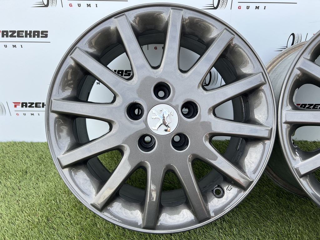 5x108 16" Peugeot gyári alufelni 7Jx16h2 ET39 5. kép