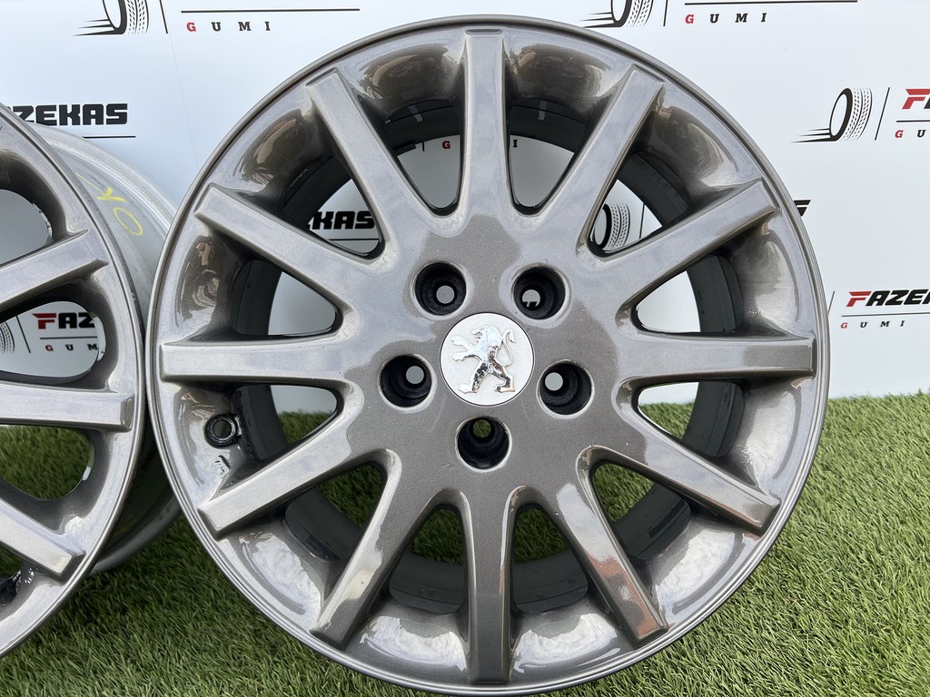 5x108 16" Peugeot gyári alufelni 7Jx16h2 ET39 6. kép