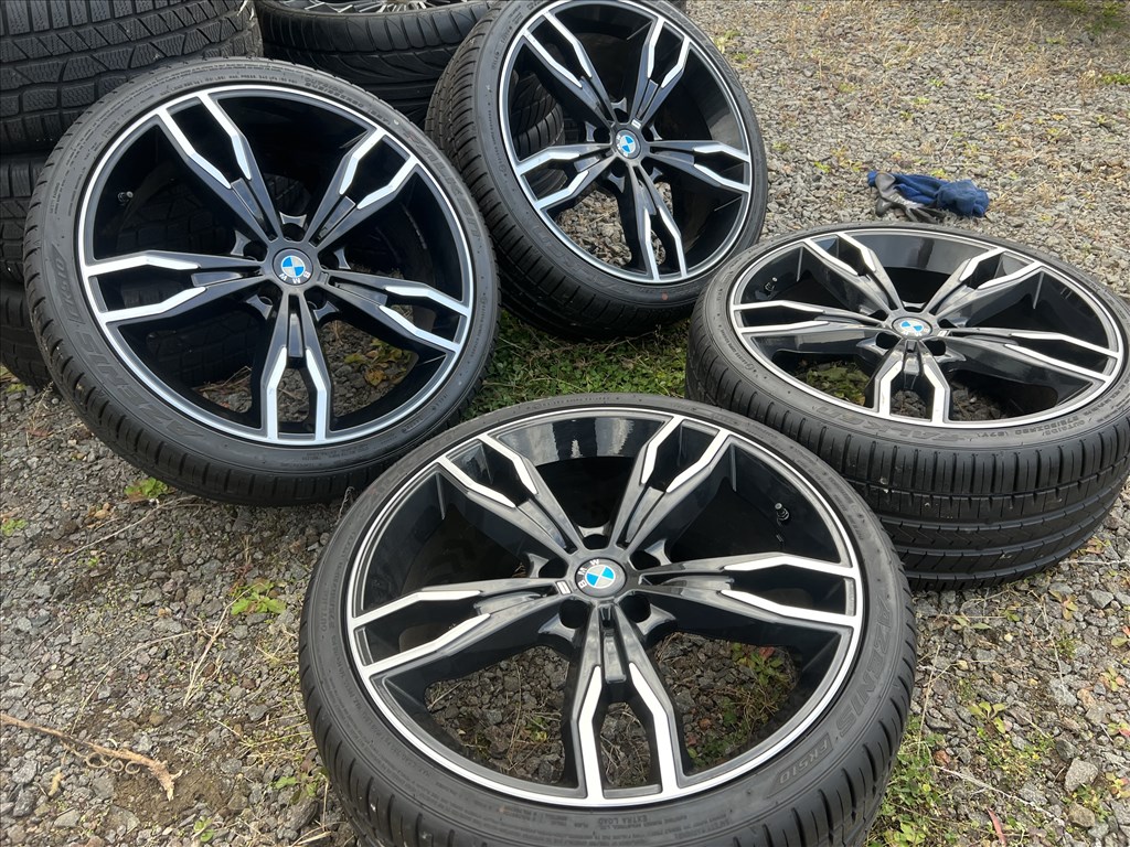 20 Bmw G 5 7 G11 G12 G30 G31  újszerű alufelni újszerű nyarigumikkal jeladokkal! 4. kép