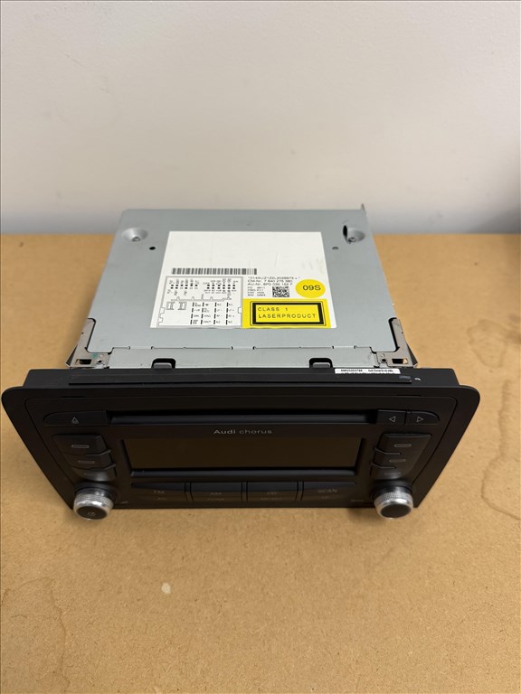 Audi A3 Chorus rádió cd fejegység 8P0 kóddal!!! 2. kép