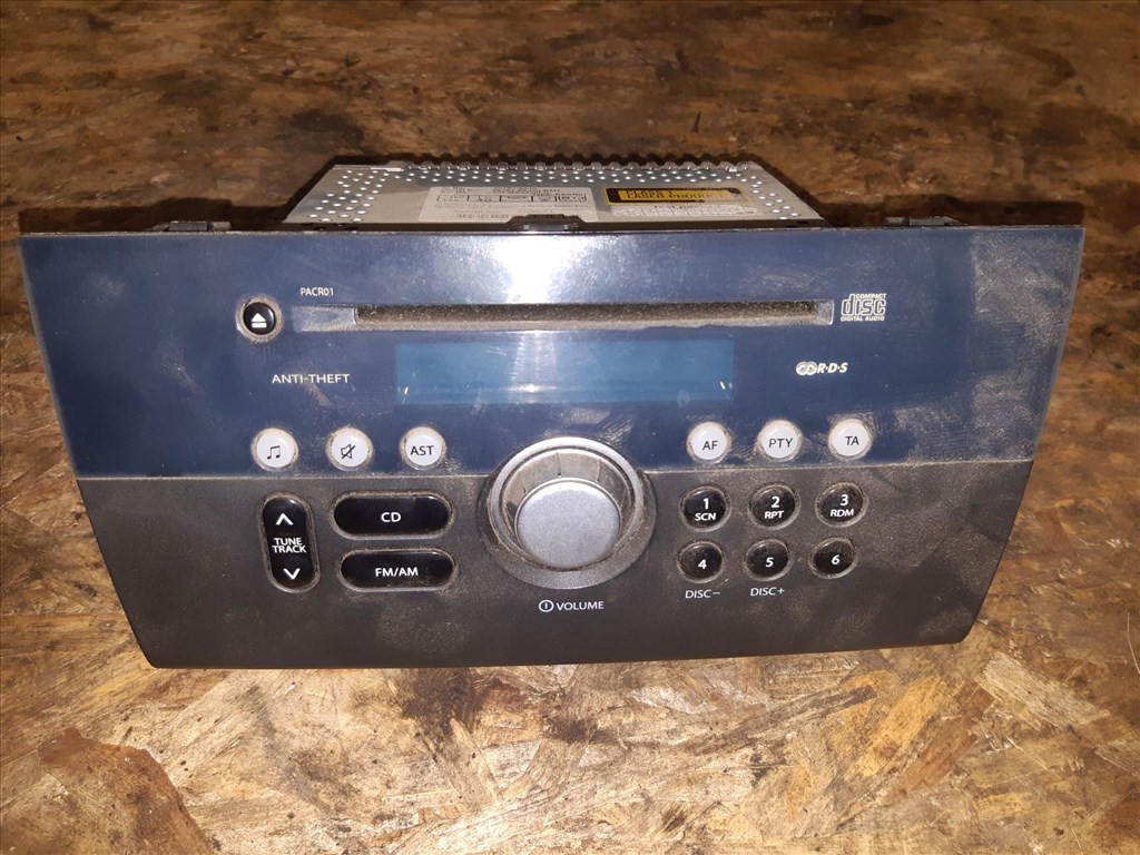 Suzuki Swift III 04-10 Rádiós CD Lejátszó 39101-62J0 1. kép