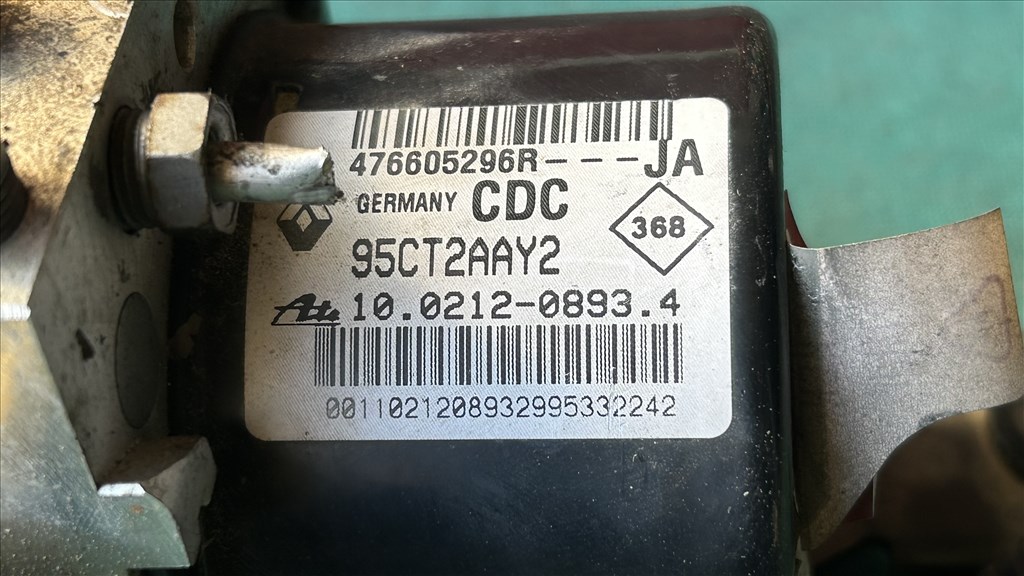Renault Mégane III Abs ABS kocka  95ct2aay2 10021208934 4. kép