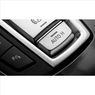 BMW F01/F10/F12/F15/F16 Auto Hold gomb (2009-2017) Ezüst