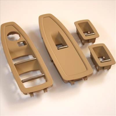 BMW ablakemelő kapcsoló keret készlet - Bmw F20 F30 F31 F34 F35 F36 bézs