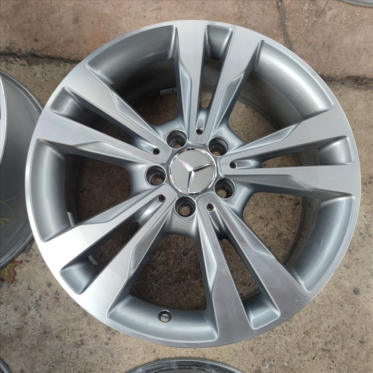 5x112 18 Gyári Merci polír alufelni 158000ft a 4db/275/ 1. kép