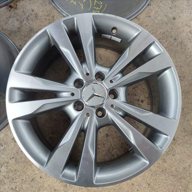 5x112 18 Gyári Merci polír alufelni 158000ft a 4db/275/ 2. kép