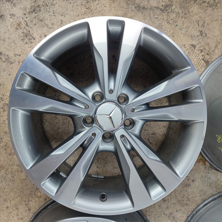 5x112 18 Gyári Merci polír alufelni 158000ft a 4db/275/ 4. kép