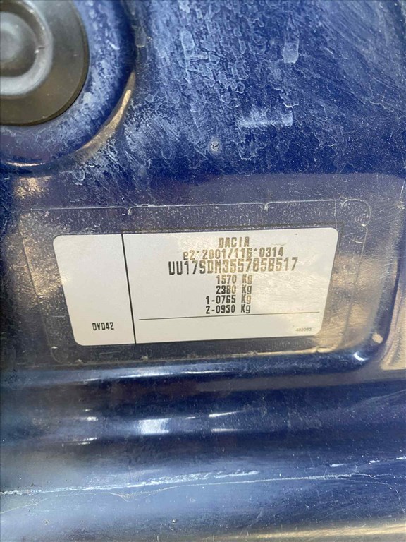 Dacia Logan II MCV bontott alkatrészei D4F732, JH3360, DVD42  5. kép