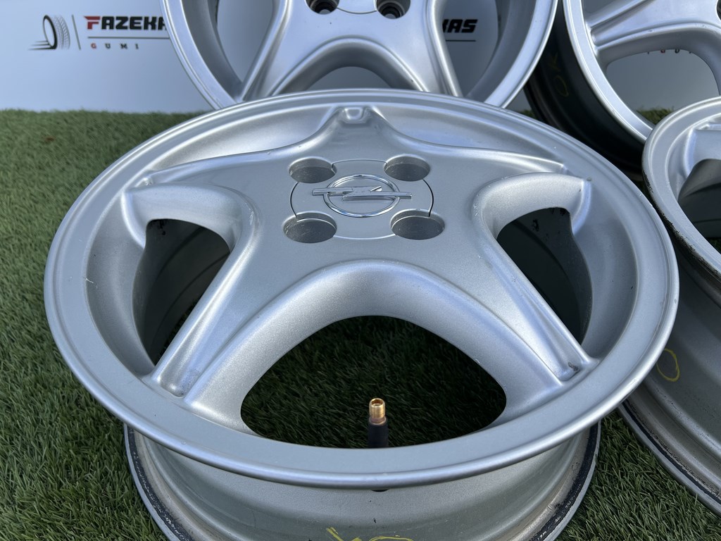 4x100 15" Opel gyári alufelni 6Jx15h2 ET49 2. kép