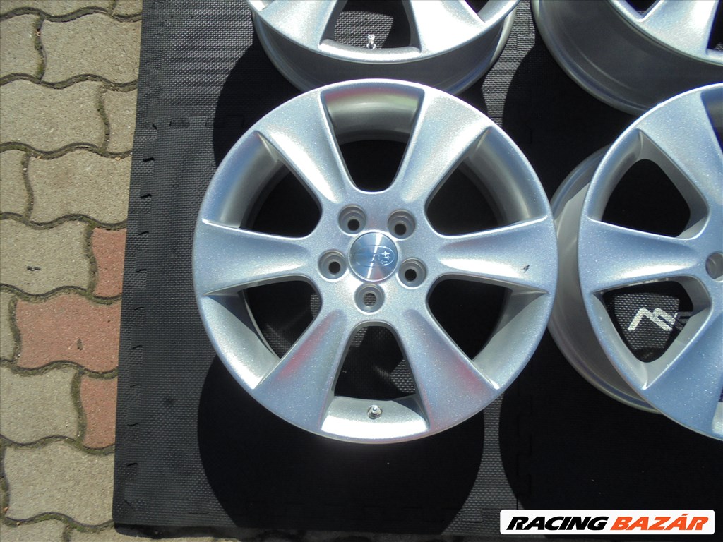 Új 16-os 5 x 100-as gyári Subaru alufelni eladó 3. kép