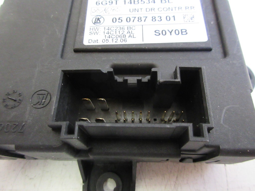 Ford S-max bal hátsó ajtó elektronika 6G9T14B534BL 3. kép