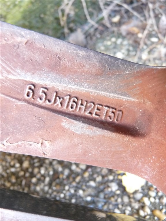  6,5JJ 16" használt alufelni 11. kép