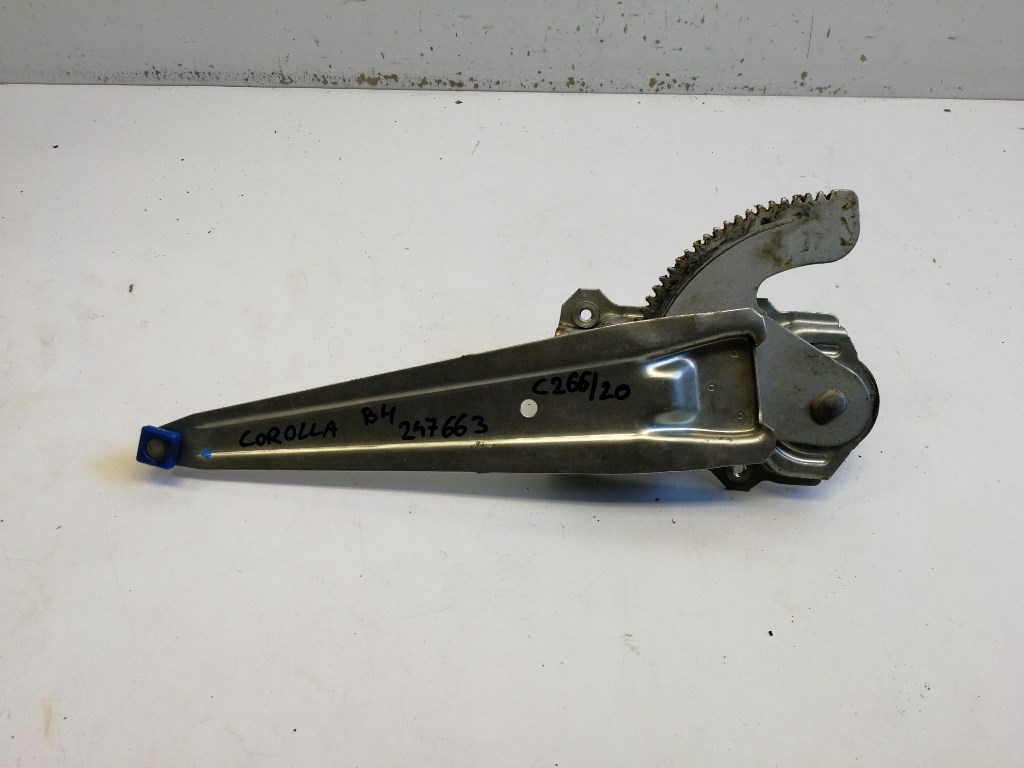 Toyota Corolla 4 ajtós bal hátsó Ablakemelõ szerkezet mechanikus 2. kép