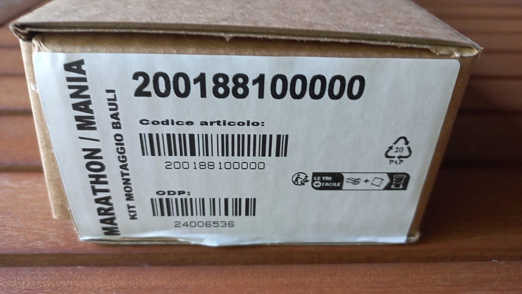 Menabo tetőbox rögzítő szett 2. kép