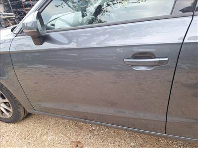Audi A3 (8V) LX7R bal első ajtó 