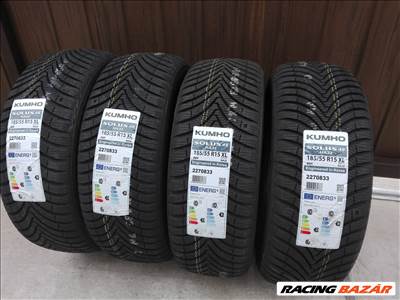 185/55R15 ÚJ Kumho négyévszakos gumi garnitúra 185/55 r15