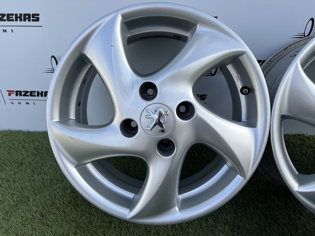 4x108 15" Peugeot gyári alufelni 6Jx15h2 ET28 5. kép
