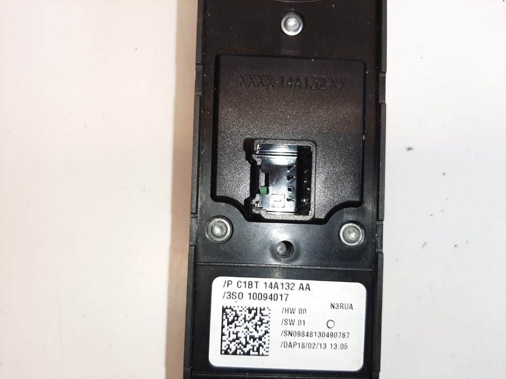 Ford Fiesta bal elsõ ablakemelõ kapcsoló C1BT14A132AA 3. kép