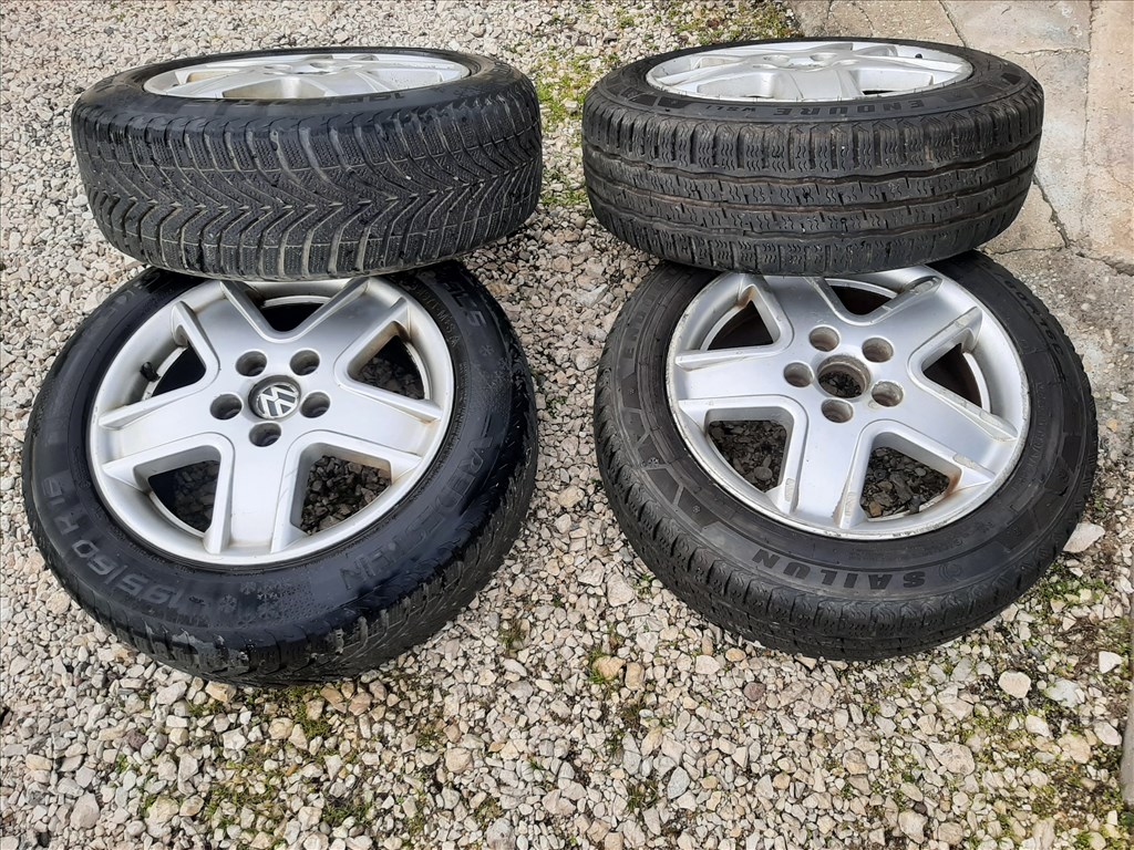 Vw Sharan 16" alufelnigarnitúra téli gumikkal eladó!  2. kép