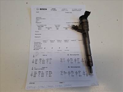 Renault Captur  porlasztó 8201108033 0445110485