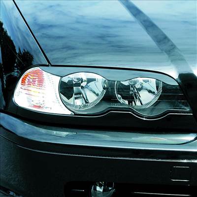 BMW E46 Coupe -03 fényszóró szemöldök spoiler