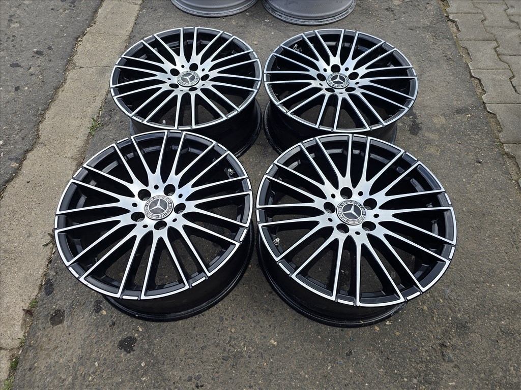  18-as, 5x112-es gyári Mercedes alufelni 1. kép