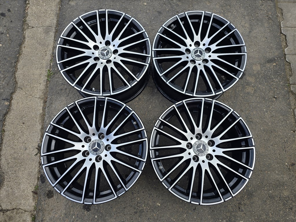  18-as, 5x112-es gyári Mercedes alufelni 2. kép