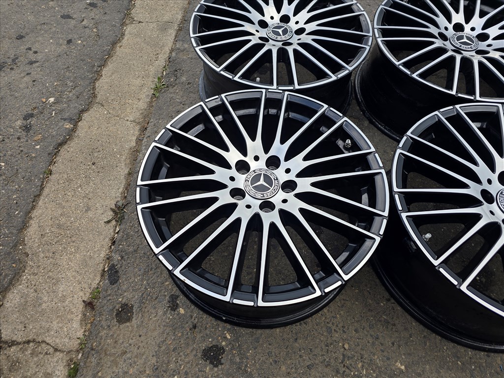  18-as, 5x112-es gyári Mercedes alufelni 3. kép
