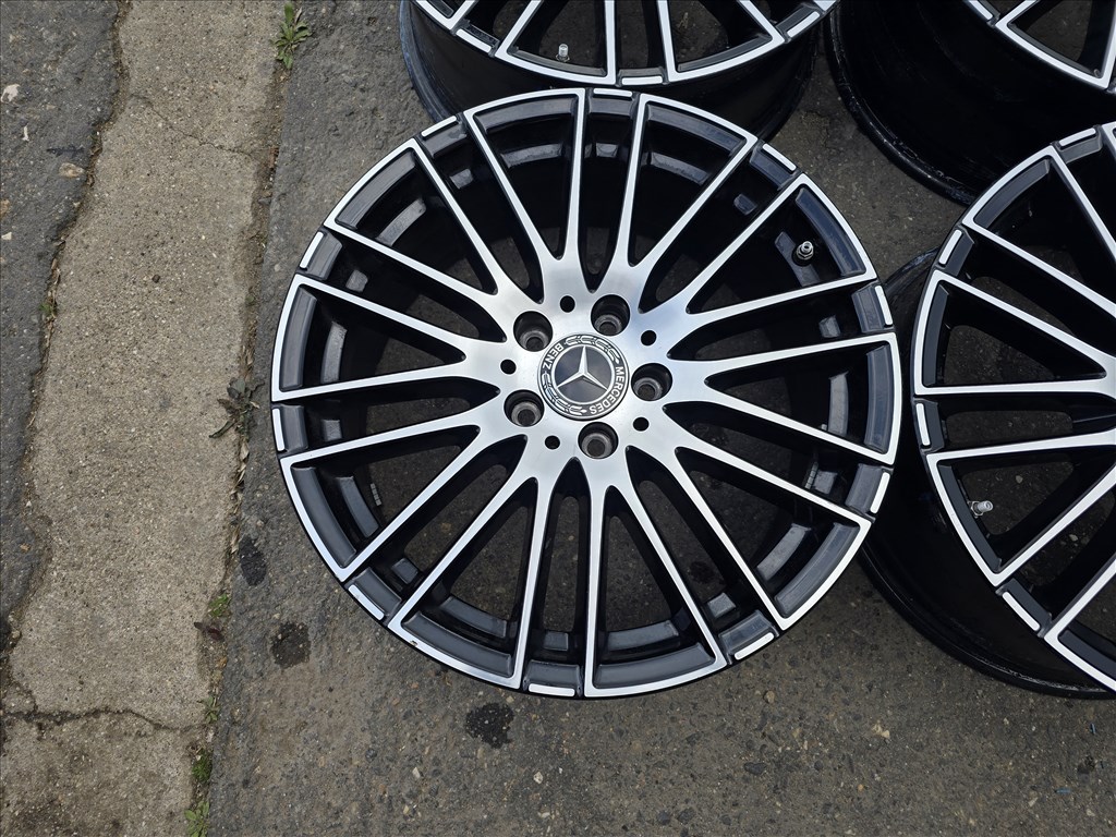  18-as, 5x112-es gyári Mercedes alufelni 4. kép