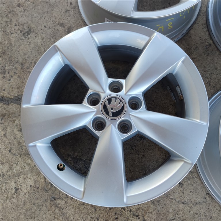 5x100 15 Gyári Skoda alufelni 90000ft a 4db/267/ 3. kép
