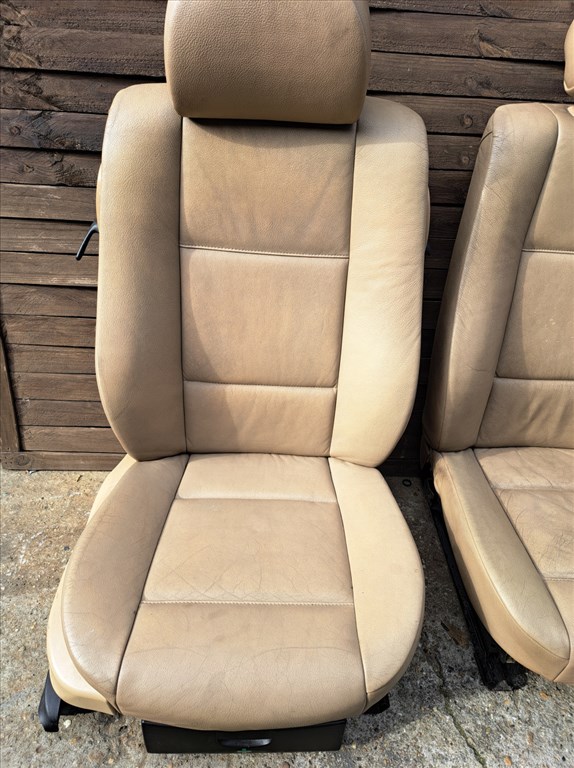BMW E46 coupe bézs motoros memóriás bõr ülés bõrbelsõ ülés ülésszett belsõ - foglalkozás 2. kép
