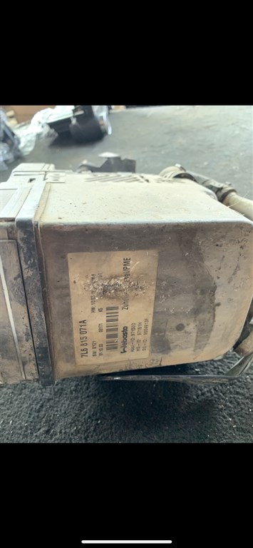 Volkswagen Touareg 7L6 webastó állófűtés káyha  7l6815071a 2. kép