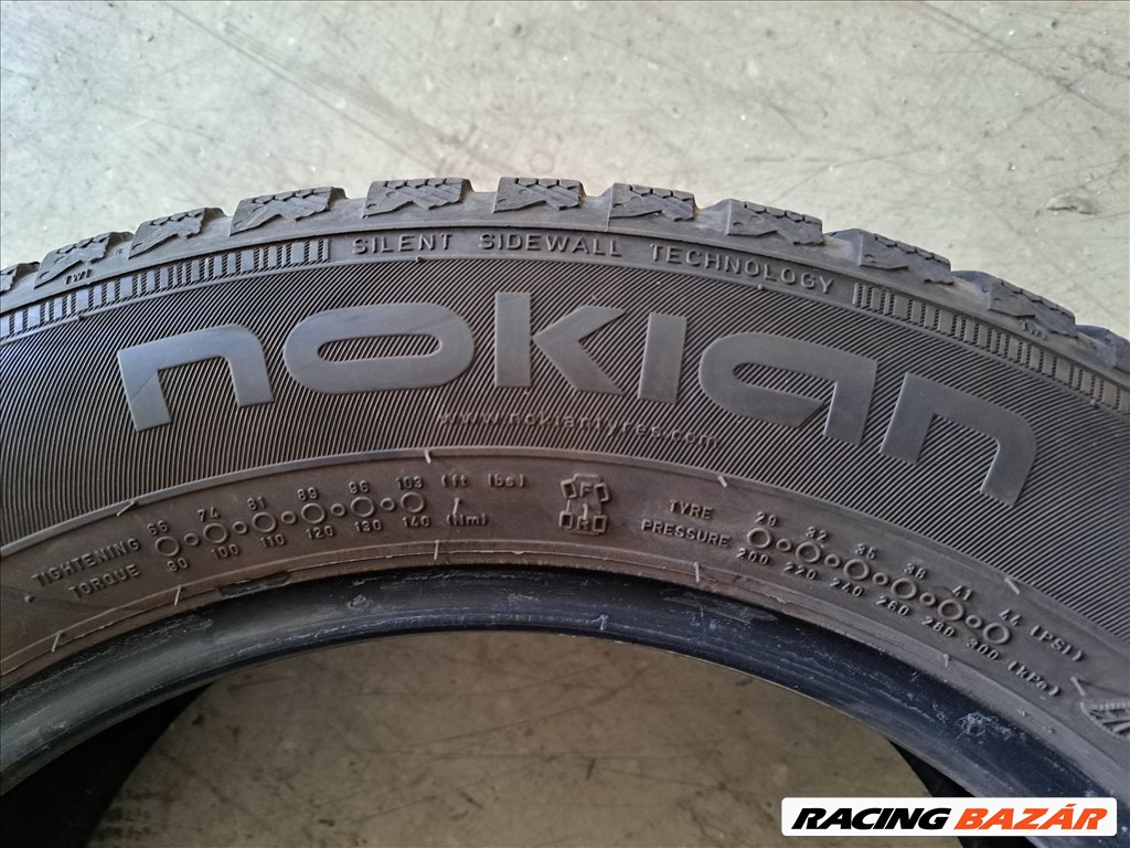 4db 205/60 R16 Nokian WR D4 Téli gumi eladó!!! (DOT2017) ára! 7500Ft/db 5. kép