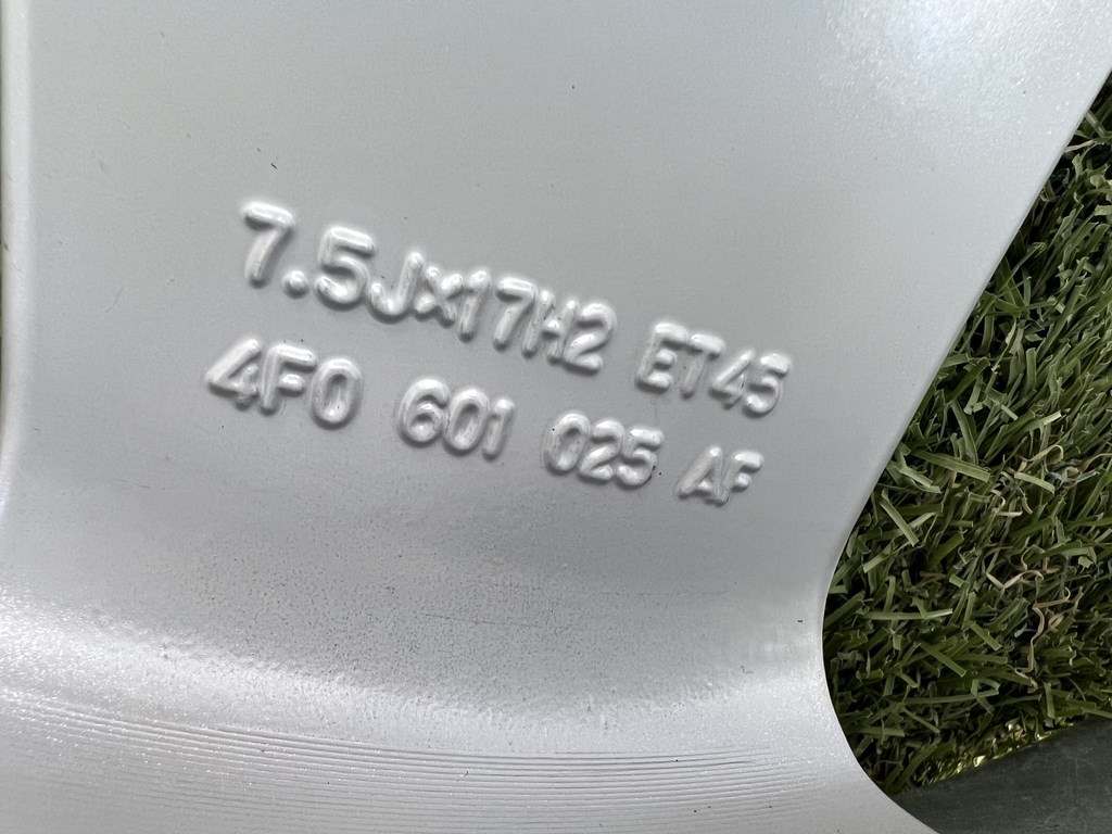 5x112 17" Audi gyári alufelni 7,5Jx17h2 ET45 7. kép