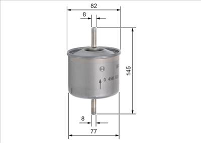 Üzemanyagszűrő BOSCH 0 450 905 324 for FORD, MAZDA, KAYSER