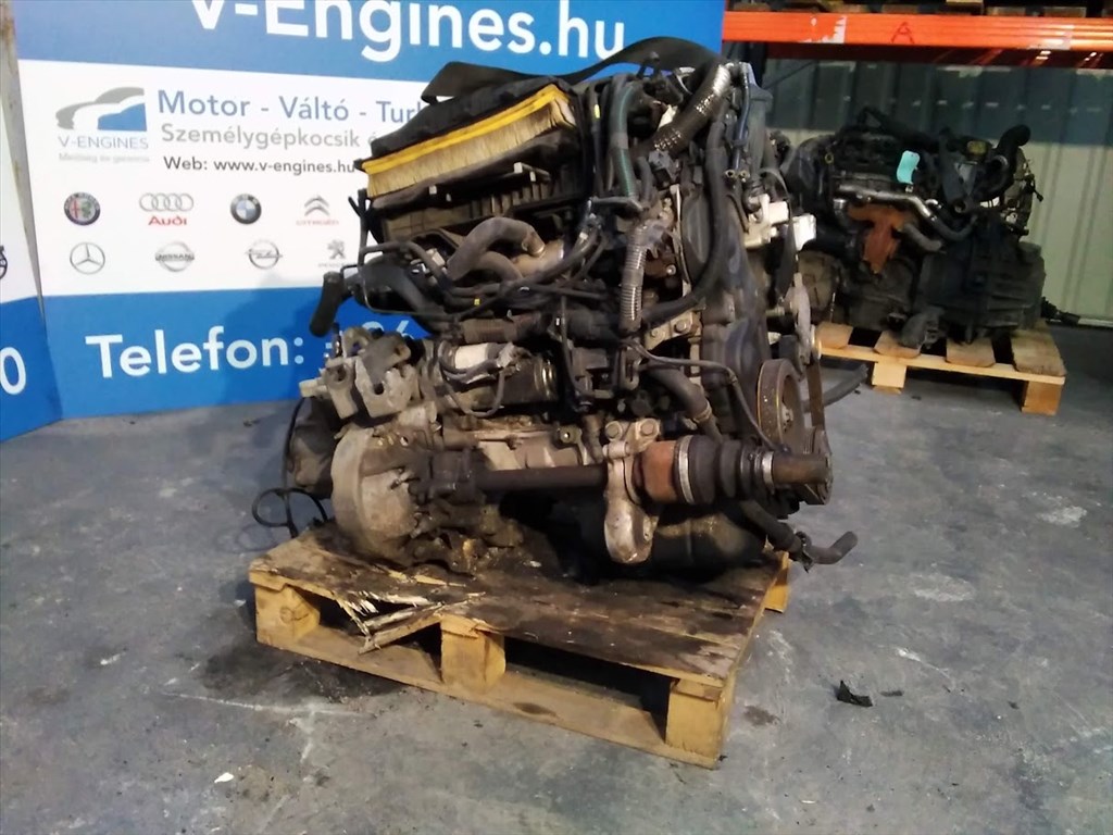 1,6HDI PSA 9H02 bontott motor  2. kép