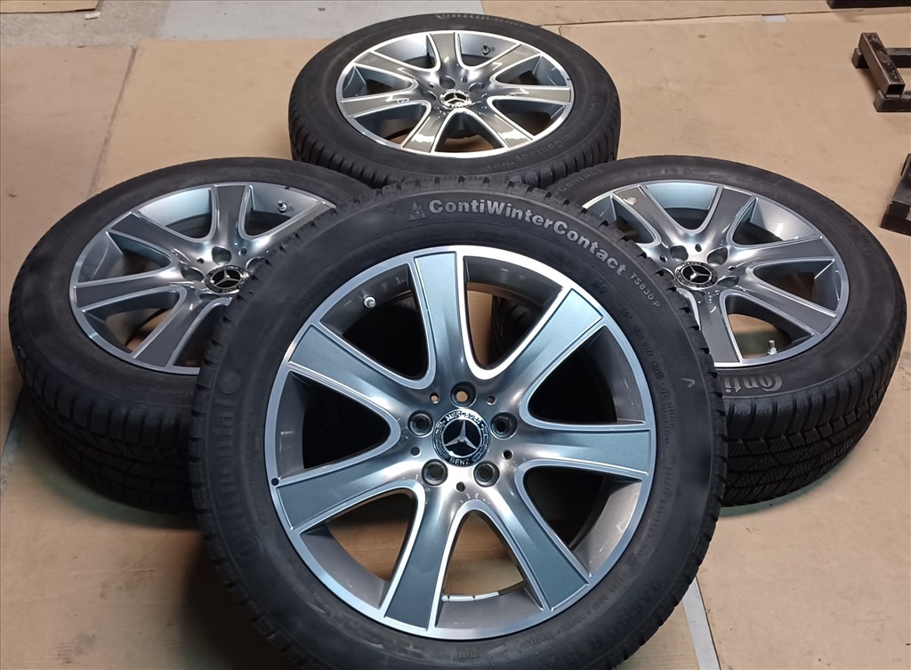 Mercedes W222 S klasse 5x112 8x18 245/50 R18 téli gumikkal 4db.8mm 2. kép
