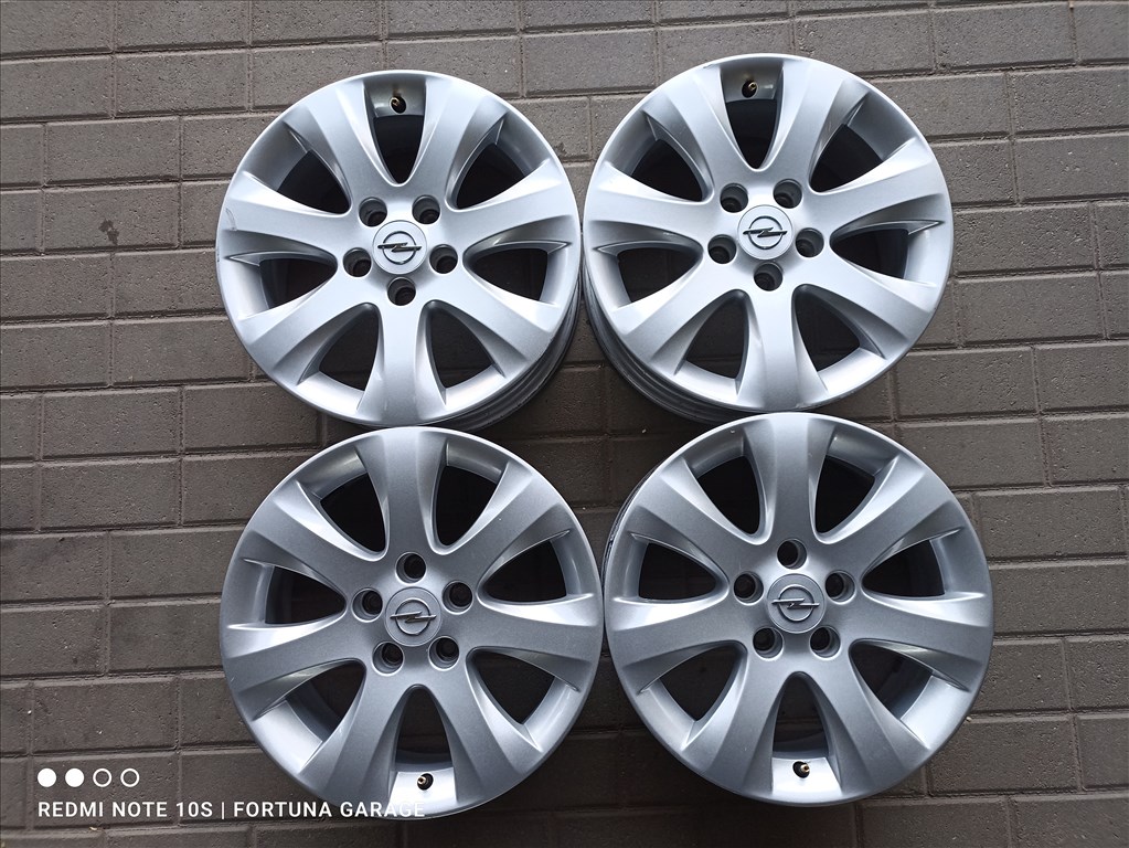 5x110 16" Opel használt alufelni garnitúra 1. kép