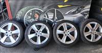 MERCEDES VITO 5x112 7.5x18" Et52 66.6, 225/45R18 használt Continental 6.5mm téli gumi