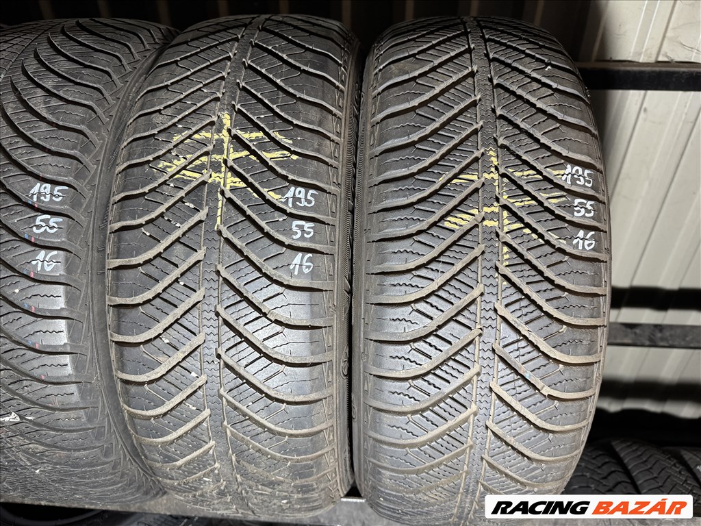 s195/55 R16 Goodyear Vector4Seasons Gen2 87H |5,5mm l 2db l DOT3018 1. kép