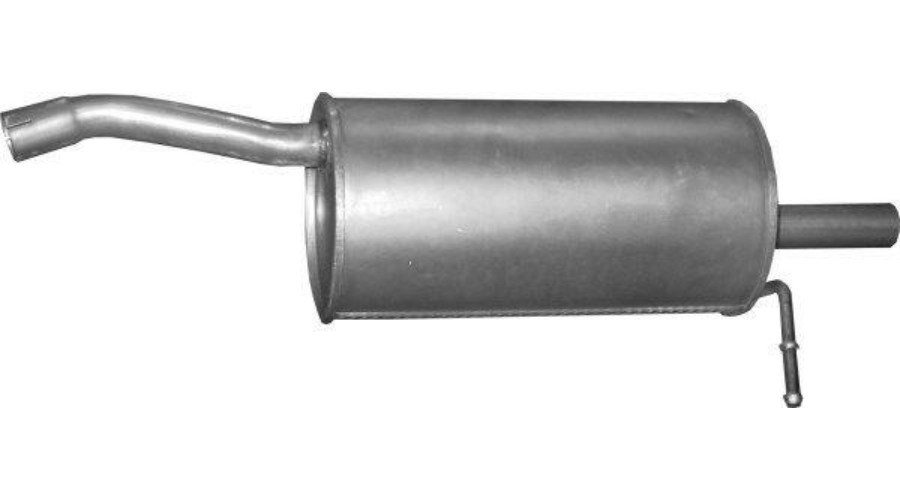 Polmo 02-15 hátsó kipufogó dob - DACIA Duster I 1. kép