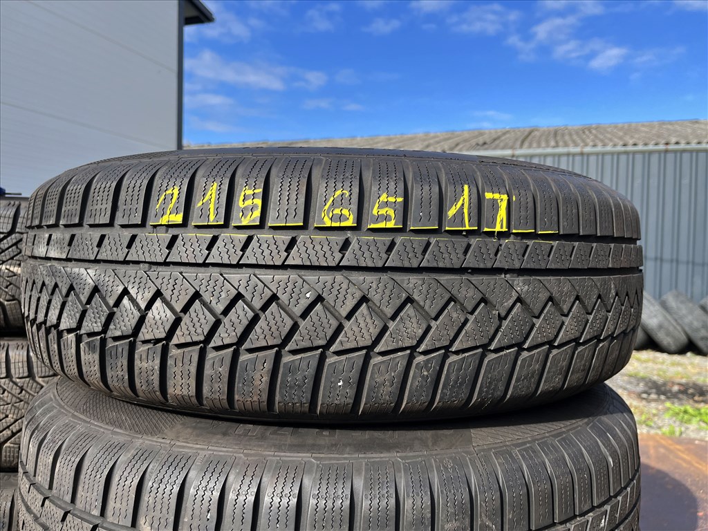 215/65 r17 Continental 2021 téligumi 4db eladó 215/65r17 garnitúra 1. kép